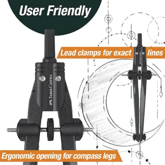 Faber-Castell&reg; Stream Quickset Compass {6}