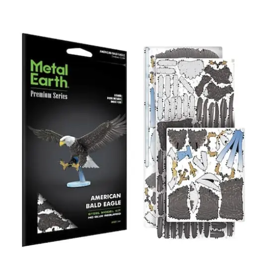 Metal Earth&reg; Premium Series American Bald Eagle Steel Model Kit {3}