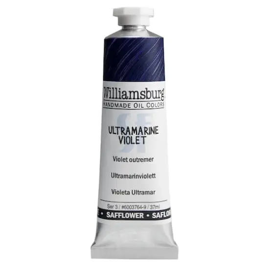 Williamsburg® Artist Oil Colors Safflower Oil, 37mL Ultramarine Violet {1}