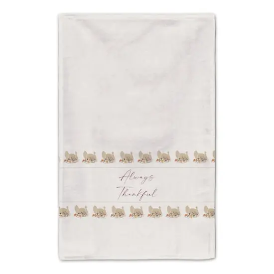 Turkey Always Thankful Tea Towel Set {5}