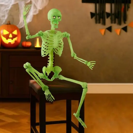5ft. LED Glow-in-the-Dark Animated Skeleton by Ashland® {4}