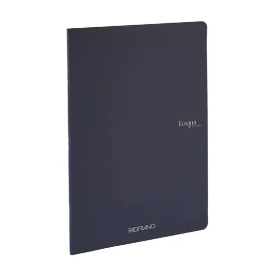 Fabriano&reg; EcoQua Staple Bound Lined Notebook Navy {4}
