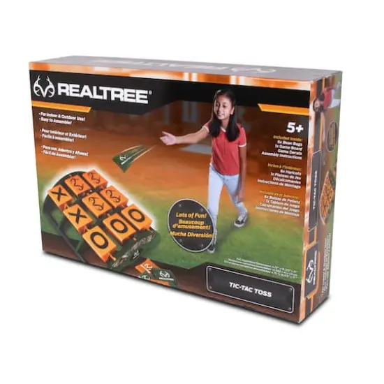NKOK RealTree Games Tic-Tac-Toss Game Set {3}