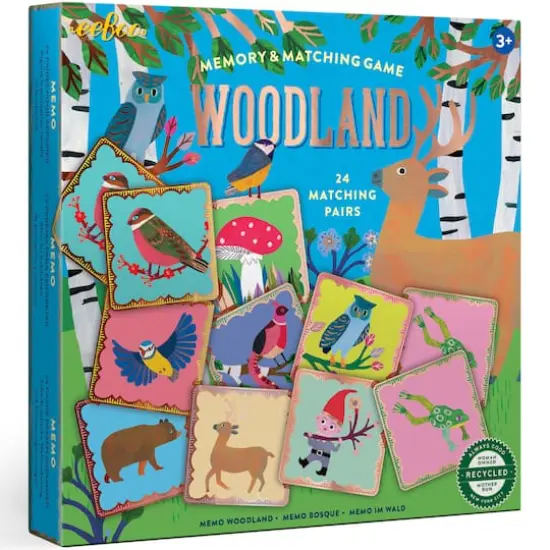 eeBoo Woodland Memory & Matching Game {1}