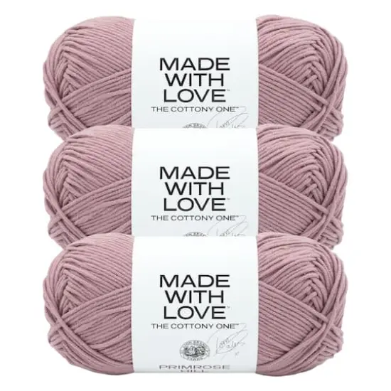 3 Pack Lion Brand&reg; Tom Daley Made with Love&trade; The Cottony One&trade; Yarn Primrose Hill {1}