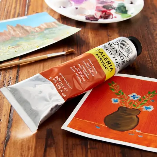 Winsor & Newton&trade; Galeria Acrylic&trade;, 200mL Burnt Sienna {3}