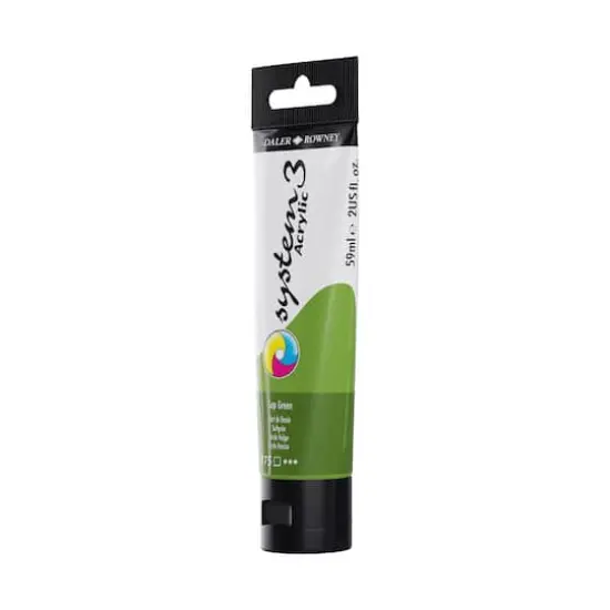 Daler-Rowney® Original System 3 Acrylic Paint, 59mL 375 Sap Green {4}