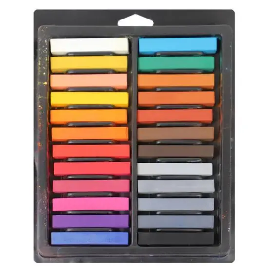 Pro Art&reg; Portrait 24 Color Square Artist Pastels {3}