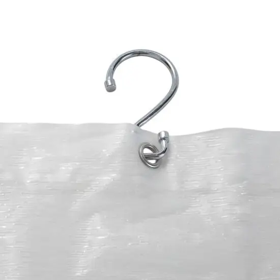 Bath Bliss Premium Weight PEVA Shower Liners, 2ct. Frost {4}