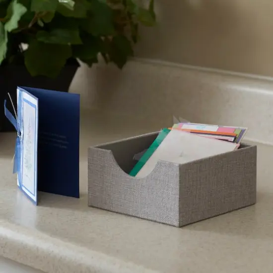 Household Essentials 6" Square Organizer Tray, 2ct. Silver {5}