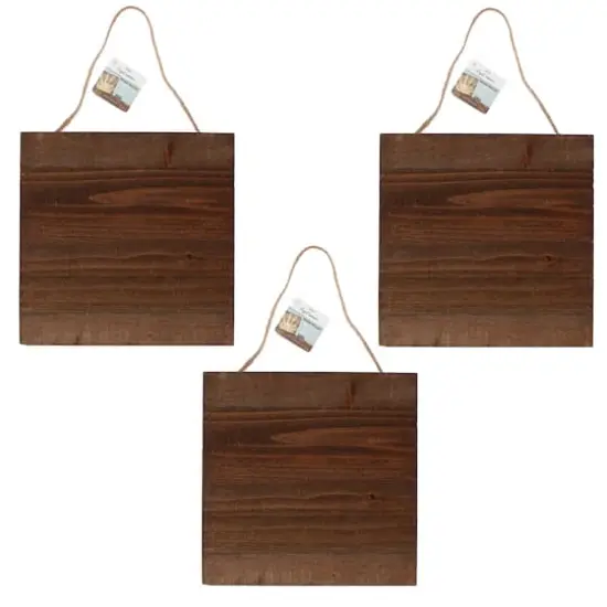 ArtSkills&reg; 12" Rustic Wood Pallet Plaque, 3ct. {1}