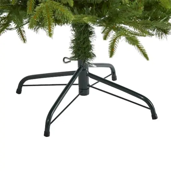 4ft. Pre-Lit Colorado Mountain Fir Artificial Christmas Tree, Clear LED Lights {5}