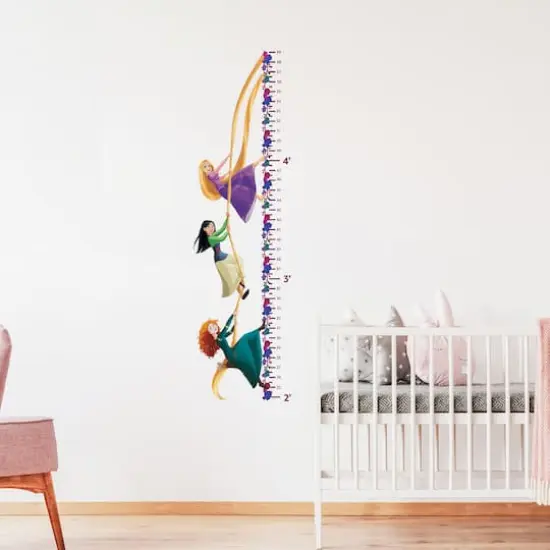 RoomMates Disney Princesses Growth Chart Peel & Stick Wall Decals {3}