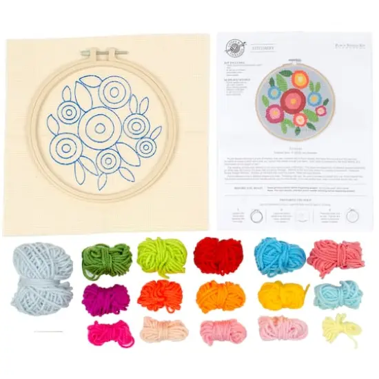 Flowers Punch Needle Kit by Loops & Threads&reg; {5}