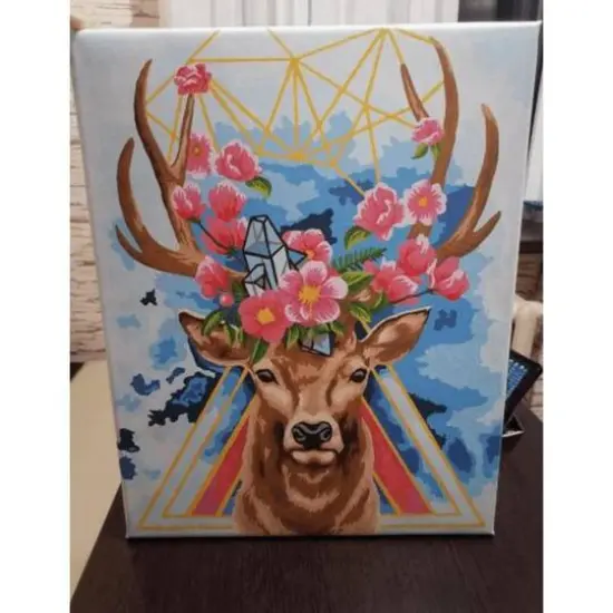 Crafting Spark Painting By Numbers Kit Celebration Nature Geometry {7}