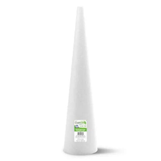 FloraCraft&reg; CraftFōM Cone White {3}