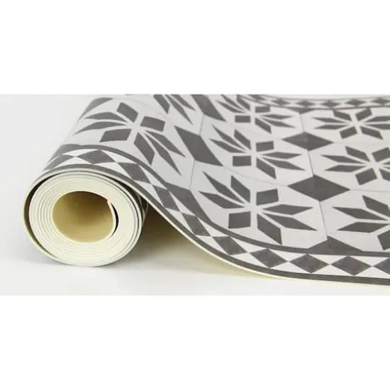 Crearreda Old Style Carpet Vinyl Floor Runner {5}