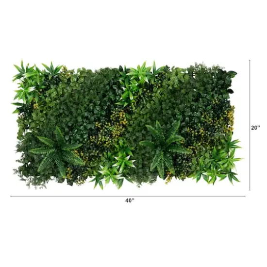 20" x 40" Hawaiian Islands Artificial Living Wall Panel {3}