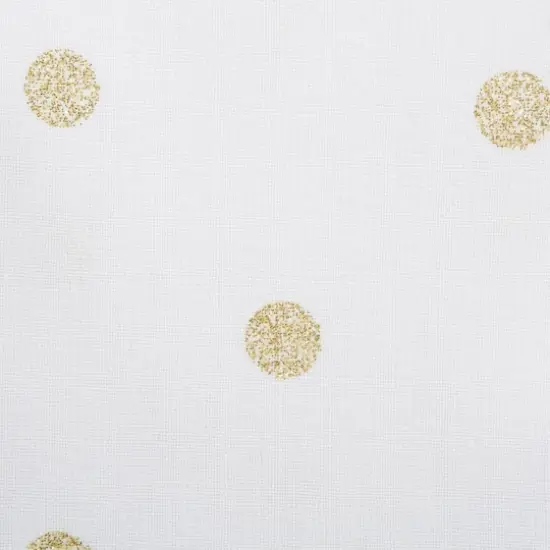 DII&reg; White & Gold Metallic Polka Dot Napkin, 4ct. {4}