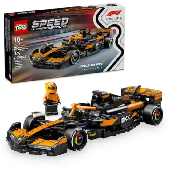 LEGO&reg; Speed Champions McLaren F1&reg; Team MCL38 Race Car Vehicle Set 77251 {1}