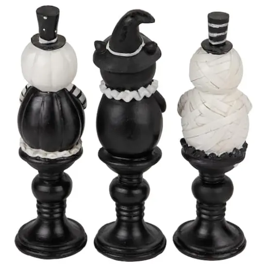 8" Halloween Candlestick Set {5}