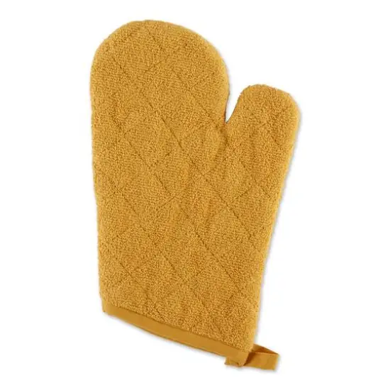 DII&reg; Terry Oven Mitts, 2ct. Honey Gold {4}