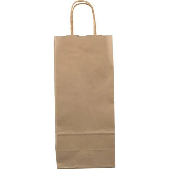 JAM Paper Kraft Paper Wine Gift Bag, 100ct. {3}