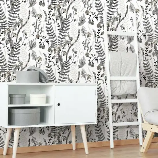 RoomMates Verso Peel & Stick Wallpaper Gray/Taupe {7}