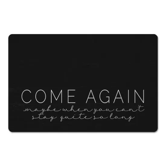 18" x 27" Come Again Floor Mat {1}