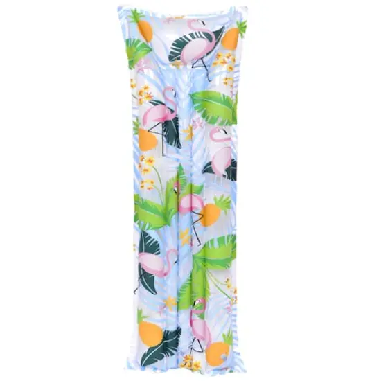 Pool Central 6ft. Inflatable Pink Flamingo Swimming Pool Float {1}