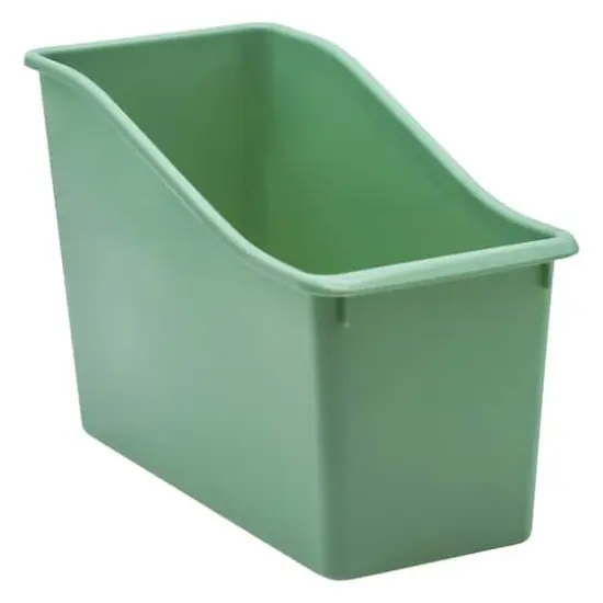 Teacher Created Resources 6 Pack Plastic Book Bin Eucalyptus Green {3}