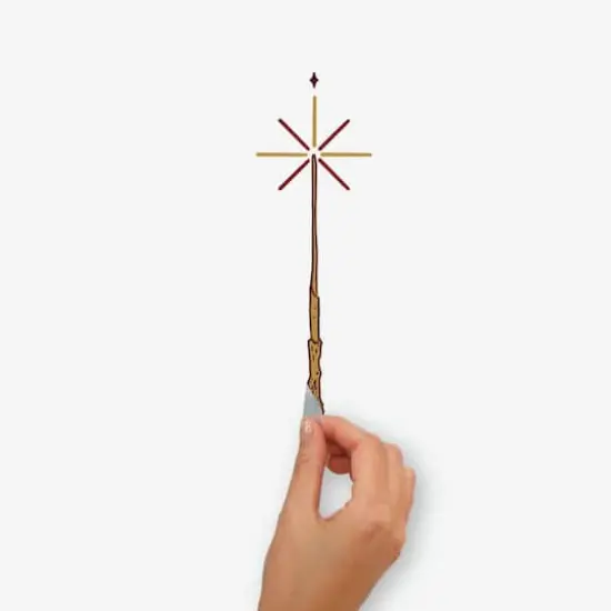 RoomMates Harry Potter Marauder's Map Quote Peel & Stick Giant Wall Decals {5}