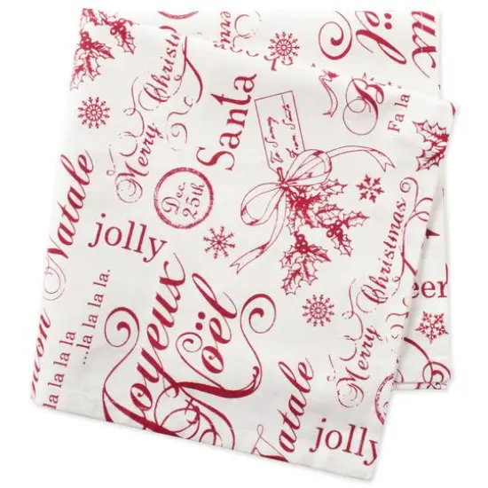 DII&reg; Vintage Christmas Print Napkins, 6ct. {5}