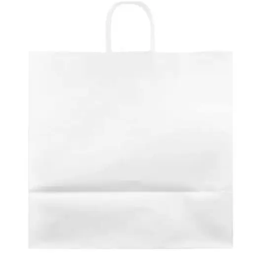 JAM Paper 16" White Kraft Gift Bags, 24ct. {3}