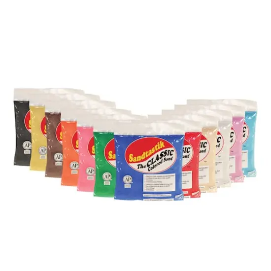 Sandtastik&reg; Classic Colored Sand Assortment 1, 12ct. {5}