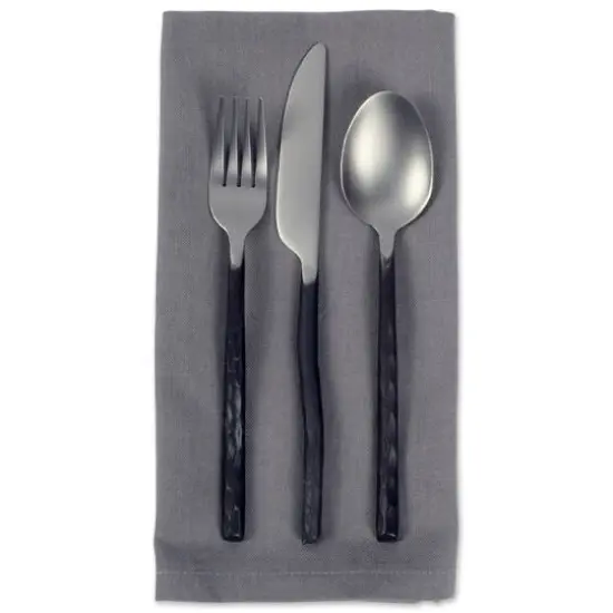 DII&reg; Oversized Napkin, 6ct. Gray {6}