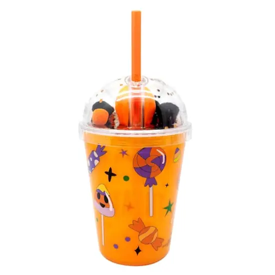 Jack-O'-Lantern Light-Up Dome Cup {4}