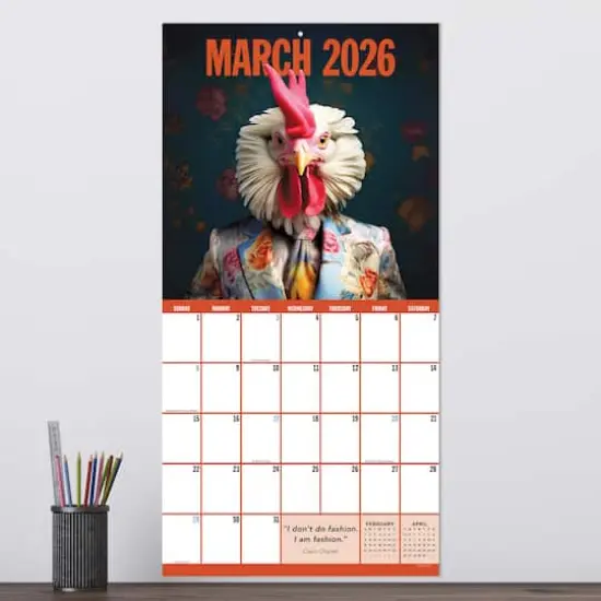 2026 Pawsmopolitan Wall Calendar {4}