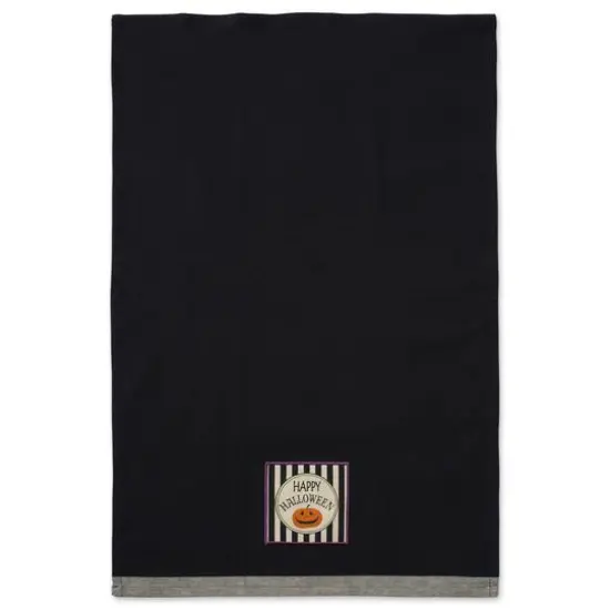 DII® Black All Hallows Eve Halloween Embellished Dishtowel Set {5}