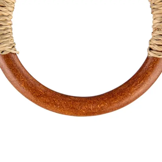 Hello Honey&reg; 18.25" Natural Breezy Seagrass Fan Wall Art {4}