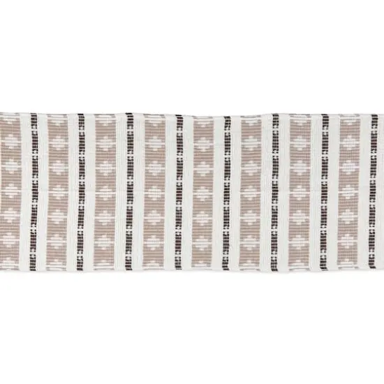 DII&reg; 108" Colby Southwest Table Runner Dark Brown/Stone {4}