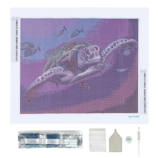 Sea Turtle Diamond Art Kit by Make Market&reg; {3}