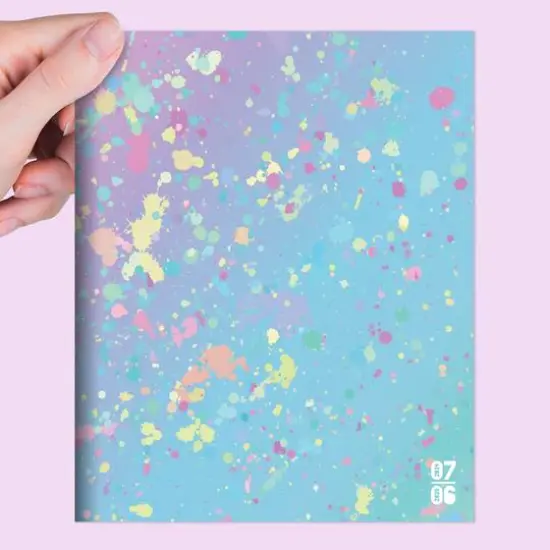 TF Publishing 2024-2025 Medium Paint Splatter Monthly Planner {7}