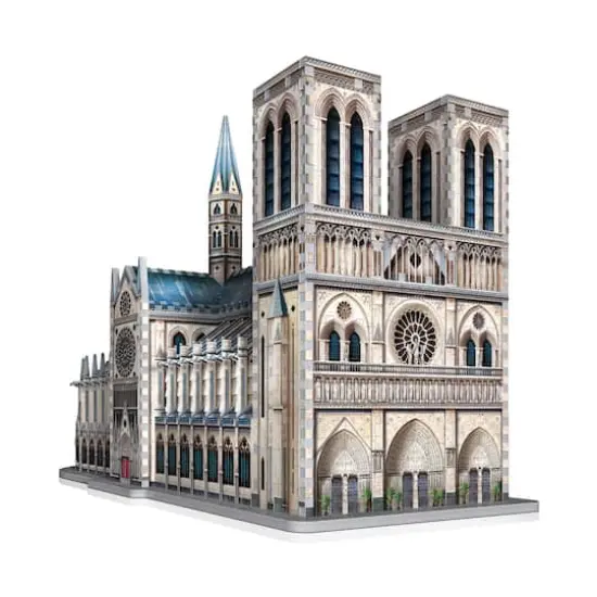 Castles & Cathedrals - Notre-Dame de Paris 3D Puzzle: 830 Pcs {6}