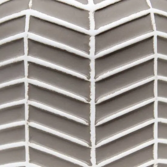 Simple Designs 10.43" Petite Webbed Waves Base Table Lamp Taupe {6}