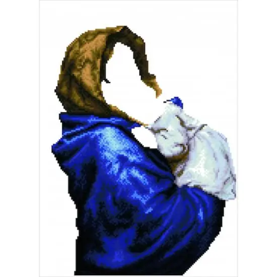 Diamond Dotz&reg; Simply Dotz&reg; Intermediate Madonna of the Streets (apr&egrave;s Roberto Ferruzzi) Diamond Facet Art Kit {4}