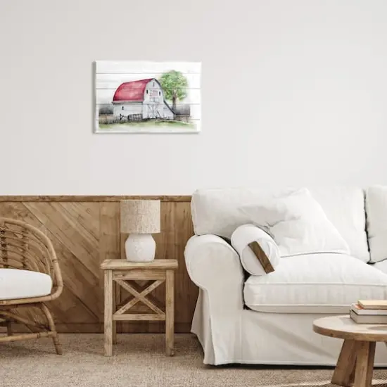 Stupell Industries Rustic Americana Barn Wall Plaque Art {3}