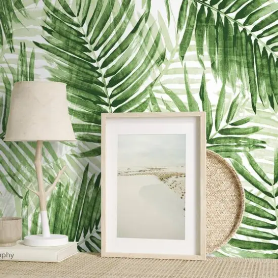 Tommy Bahama Escape Route Peel & Stick Wallpaper Aloe {4}