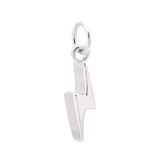 Sterling Silver Bolt Icon Charm by Bead Landing&trade; {4}