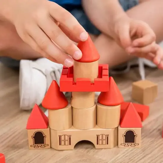 Miniland Wooden Stacking Castle Play Set {3}